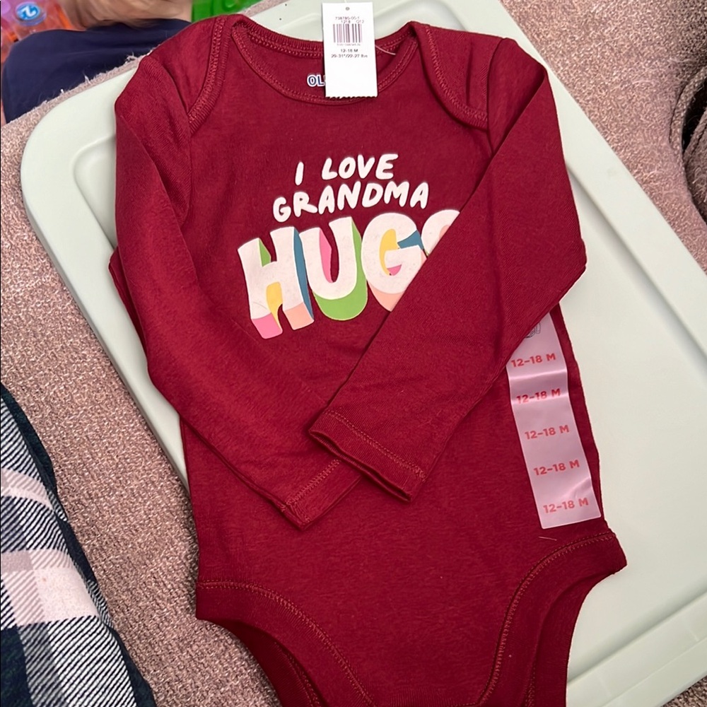 12-18 month long sleeve Onesie
